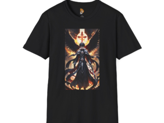 Gothic Angel Unisex T-Shirt | Dark Fantasy Tee