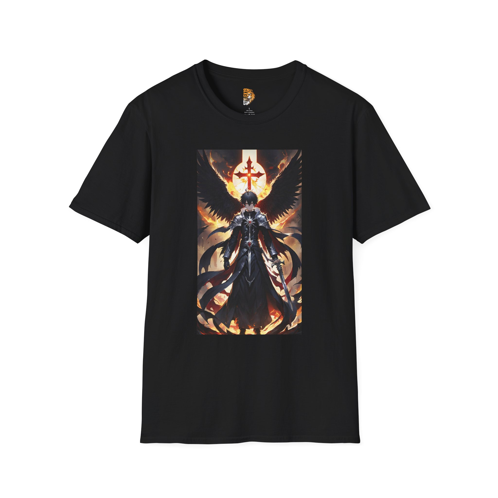 Gothic Angel Unisex T-Shirt | Dark Fantasy Tee