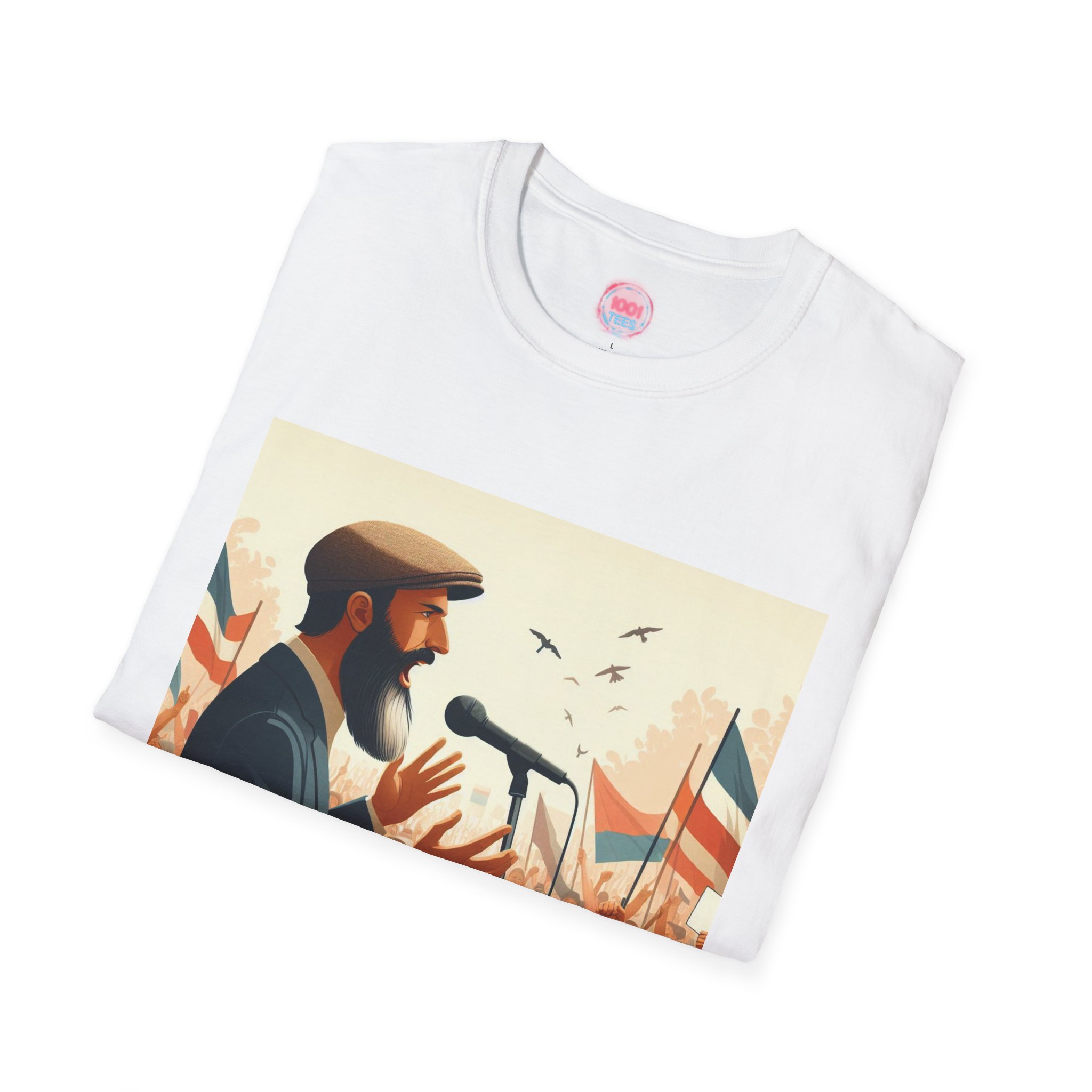 Inspiring Activism Unisex Softstyle T-Shirt - Stand for Change - Image 4