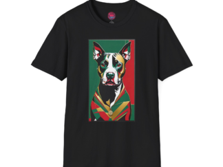 Colorful Dog Lover Unisex T-Shirt - Artistic Pet Design