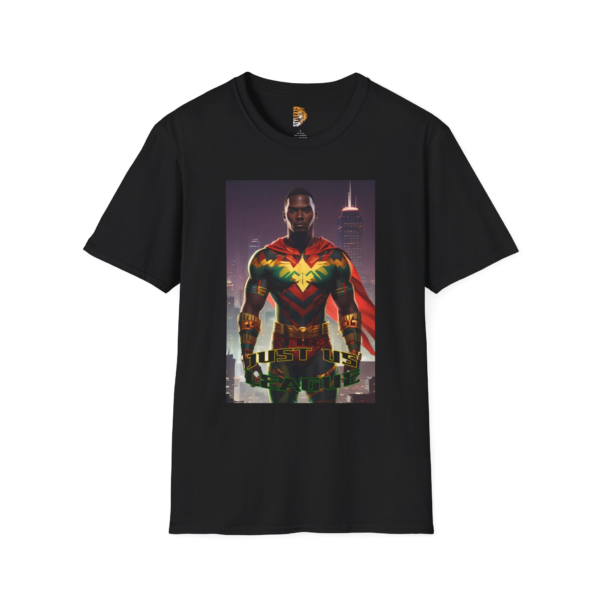 Superhero-Inspired Unisex Softstyle T-Shirt - Perfect for Comic Fans!