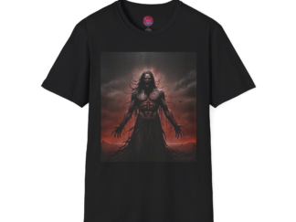 Unisex Softstyle T-Shirt - Dark Fantasy Graphic Tee for Fans of Horror & Mythology