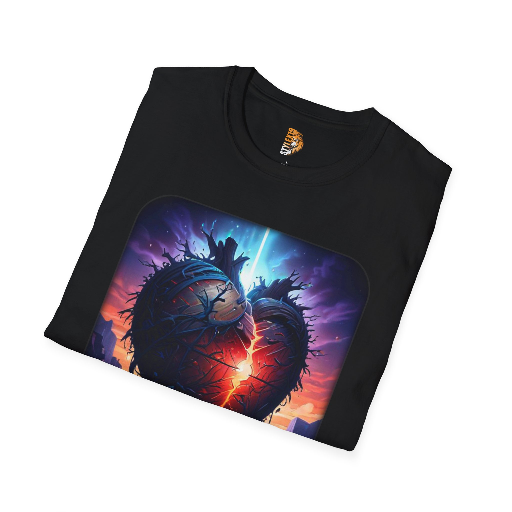 Heartfelt Vibes Unisex Softstyle T-Shirt - Perfect for Love Celebrations - Image 4