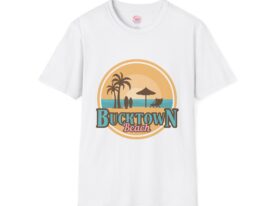 Bucktown Beach Summer Vibes – Black Graphic Tee
