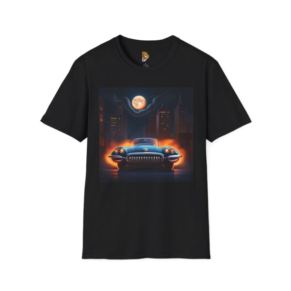 Retro Car Night Vibes Unisex Softstyle T-Shirt