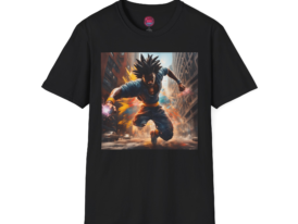 Epic Action Cool for Gamers – Black Graphic Tee