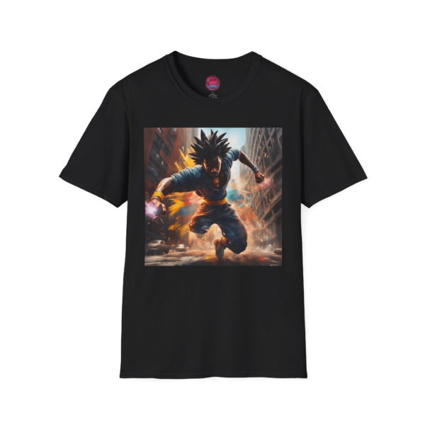 Epic Action Unisex Softstyle T-Shirt | Cool Graphic Tee for Gamers