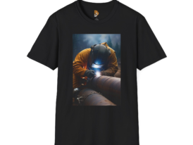 Welders Unite Graphic T-Shirt - Tee for Tradesmen – Black Graphic Tee