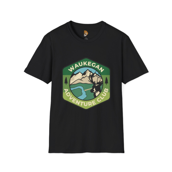 Waukegan Adventure Club Unisex Softstyle T-Shirt - Outdoor Enthusiast Tee