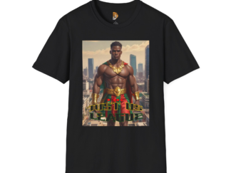 Just Us League Inspired Unisex Softstyle T-Shirt – Superhero Graphic Tee