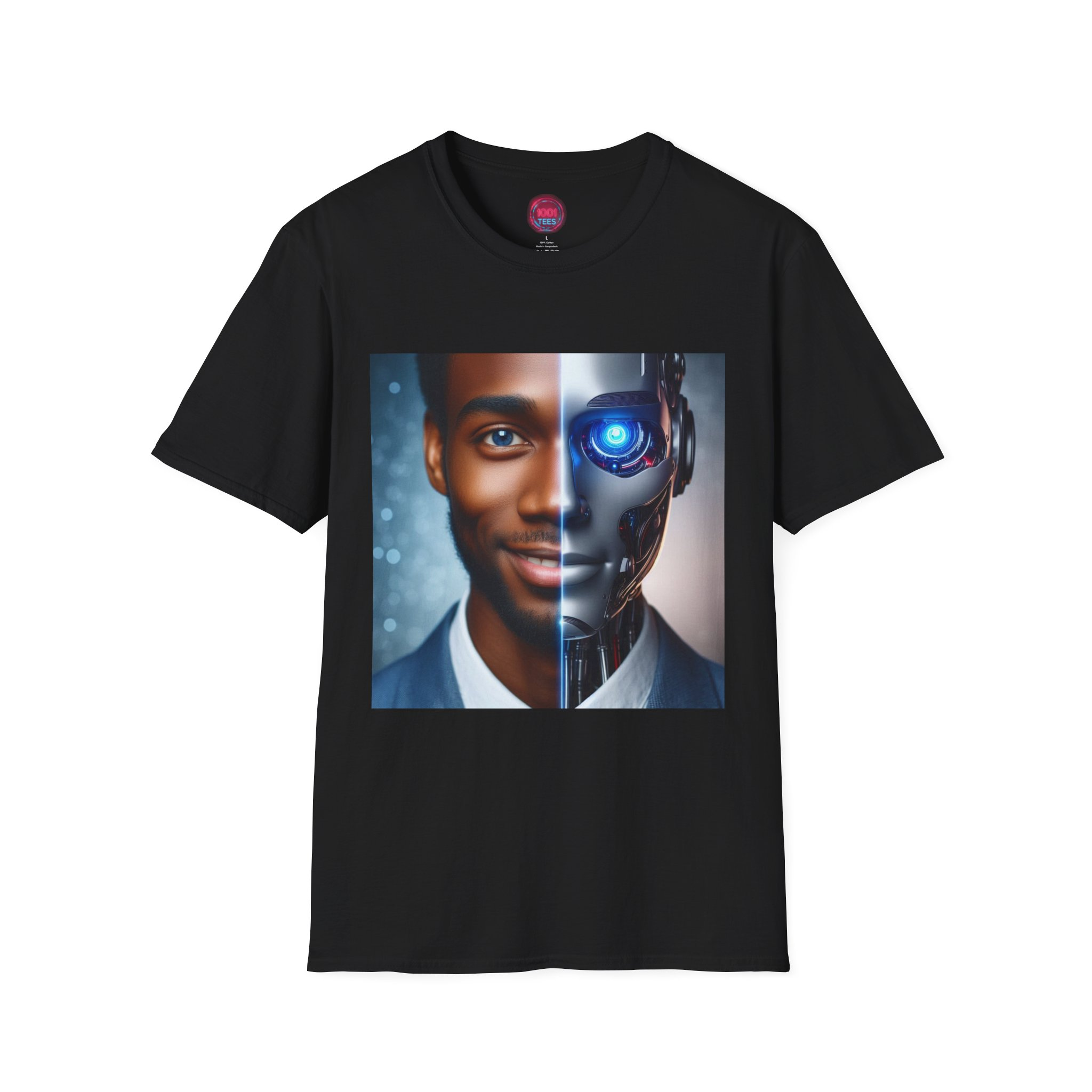 Futuristic AI-Inspired Unisex T-Shirt - Embrace the Future Design