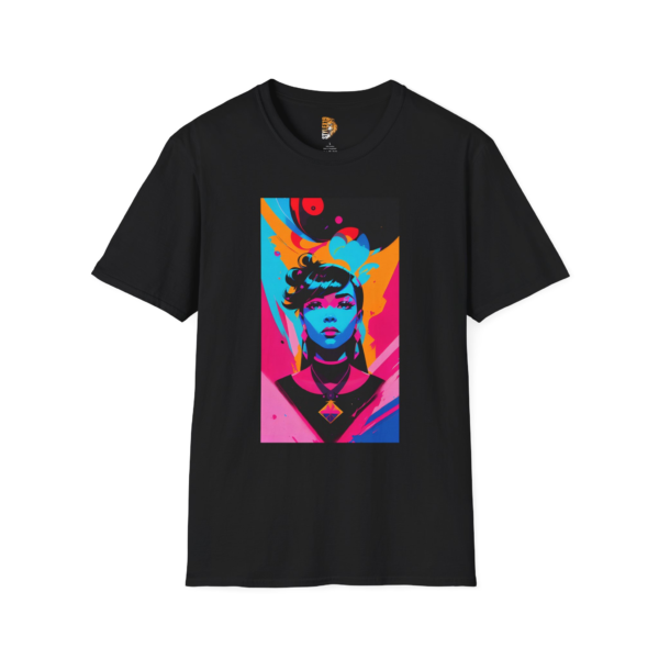 Vibrant Unisex Softstyle T-Shirt - Colorful Art Tee for Creative Souls