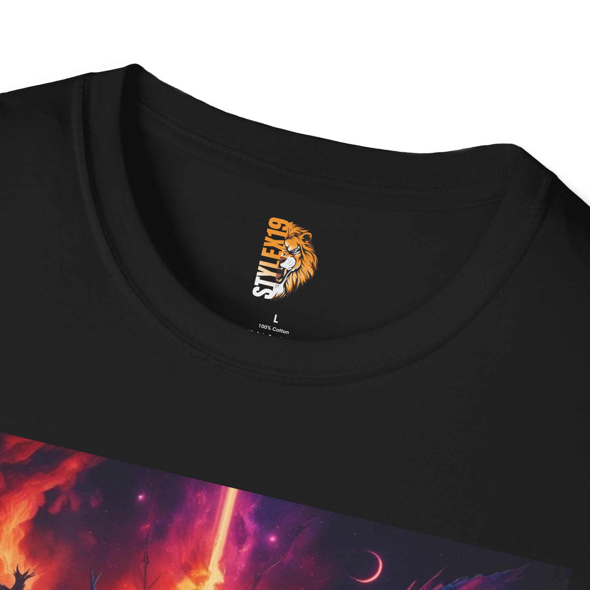 Epic Fantasy Graphic T-Shirt for Gamers - Image 3