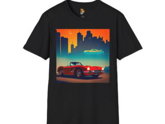Retro Car Vibes Unisex Softstyle T-Shirt - Perfect for Car Lovers and Nostalgia Seekers