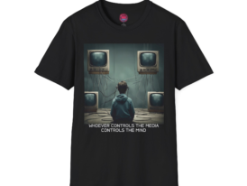 Vintage-Inspired Retro TV Design for Nostalgia Lovers – Black Graphic Tee