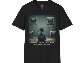 Vintage-Inspired Unisex Softstyle T-Shirt - Retro TV Design for Nostalgia Lovers