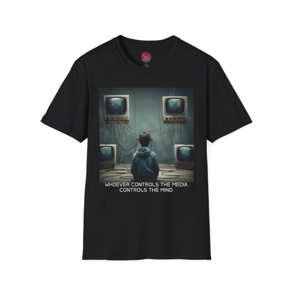 Vintage-Inspired Unisex Softstyle T-Shirt - Retro TV Design for Nostalgia Lovers