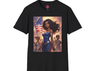 Empowered Hero Unisex Softstyle T-Shirt - Celebrate Strength and Unity