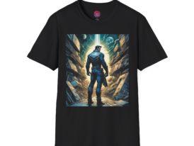 Adventure Awaits – Black Graphic Tee