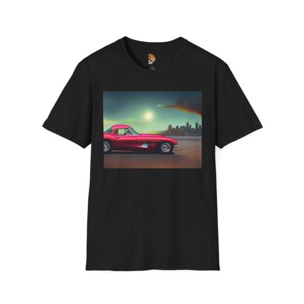 Vintage Car Unisex Softstyle T-Shirt - Retro Automotive Vibes