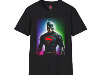 Superhero Graphic Unisex Softstyle T-Shirt - Perfect Gift for Comic Fans