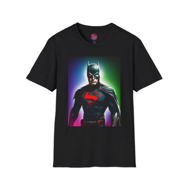 Superhero Graphic Unisex Softstyle T-Shirt - Perfect Gift for Comic Fans