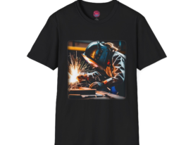 Welding Passion – Black Graphic Tee