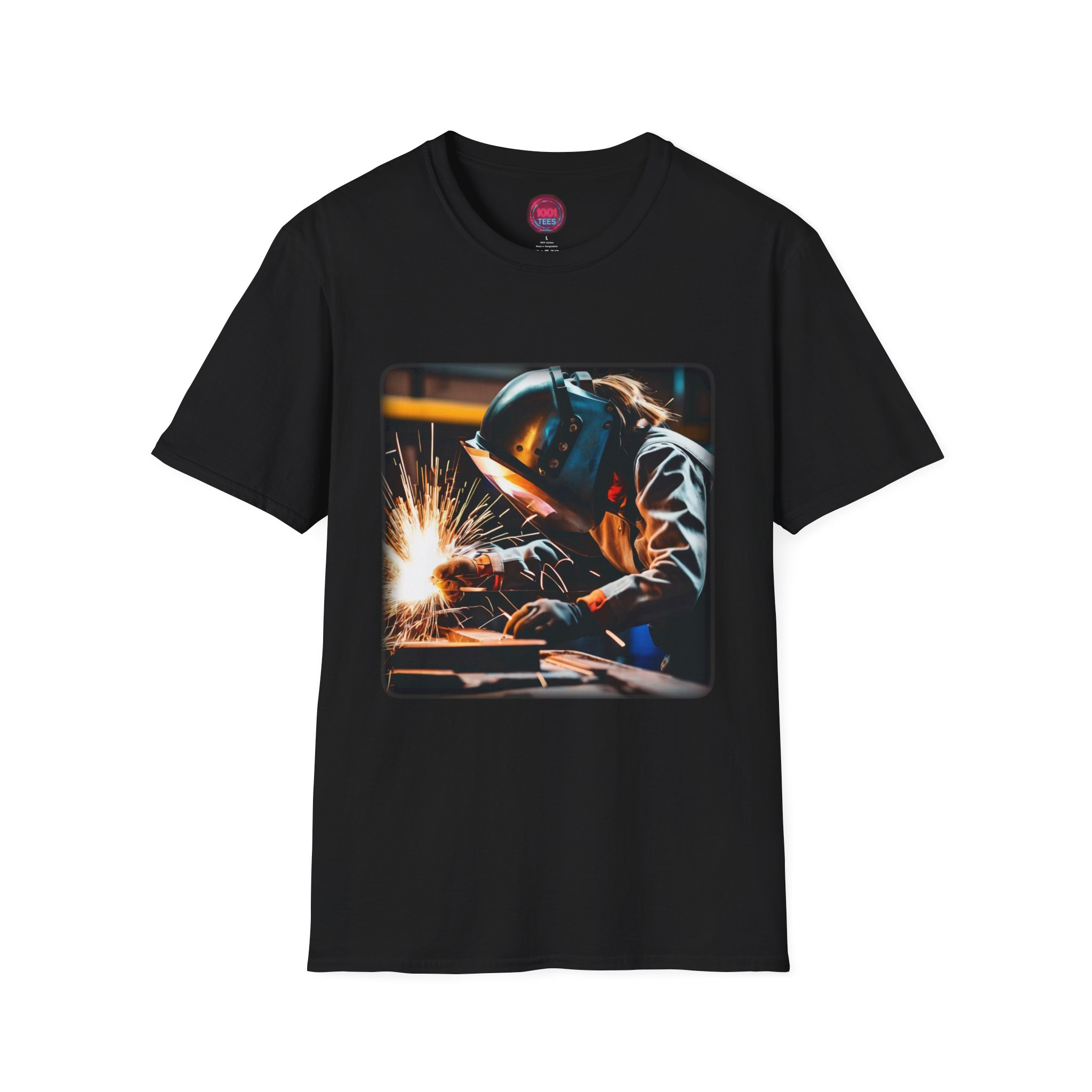 Welding Passion Unisex Softstyle T-Shirt - Perfect for Tradespeople and DIY Enthusiasts