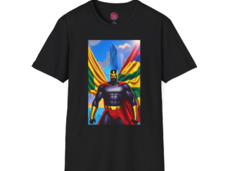 Heroic Vibes Unisex Softstyle T-Shirt | Superhero Graphic Tee