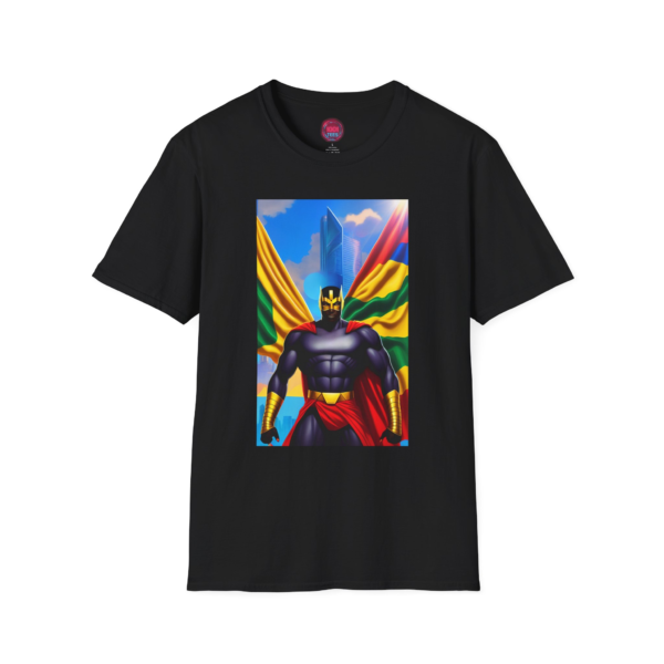 Heroic Vibes Unisex Softstyle T-Shirt | Superhero Graphic Tee