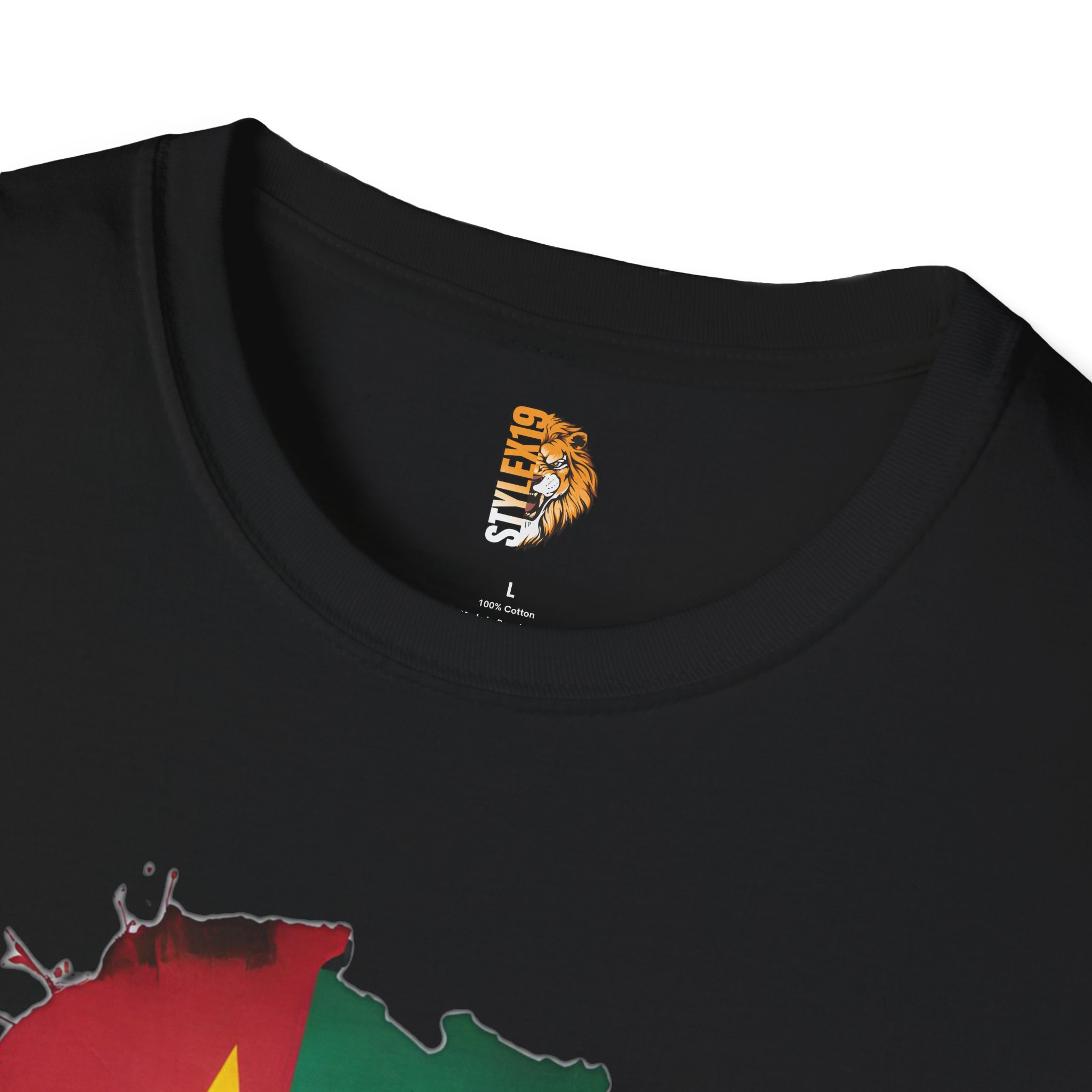 African Graffiti Softstyle T-Shirt - Image 3