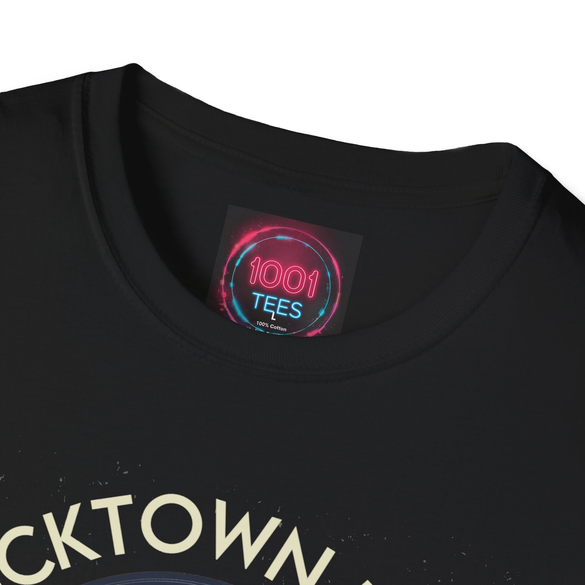 Retro 80s Vinyl T-Shirt — Bucktown Beat Live Music Chicago - Image 4