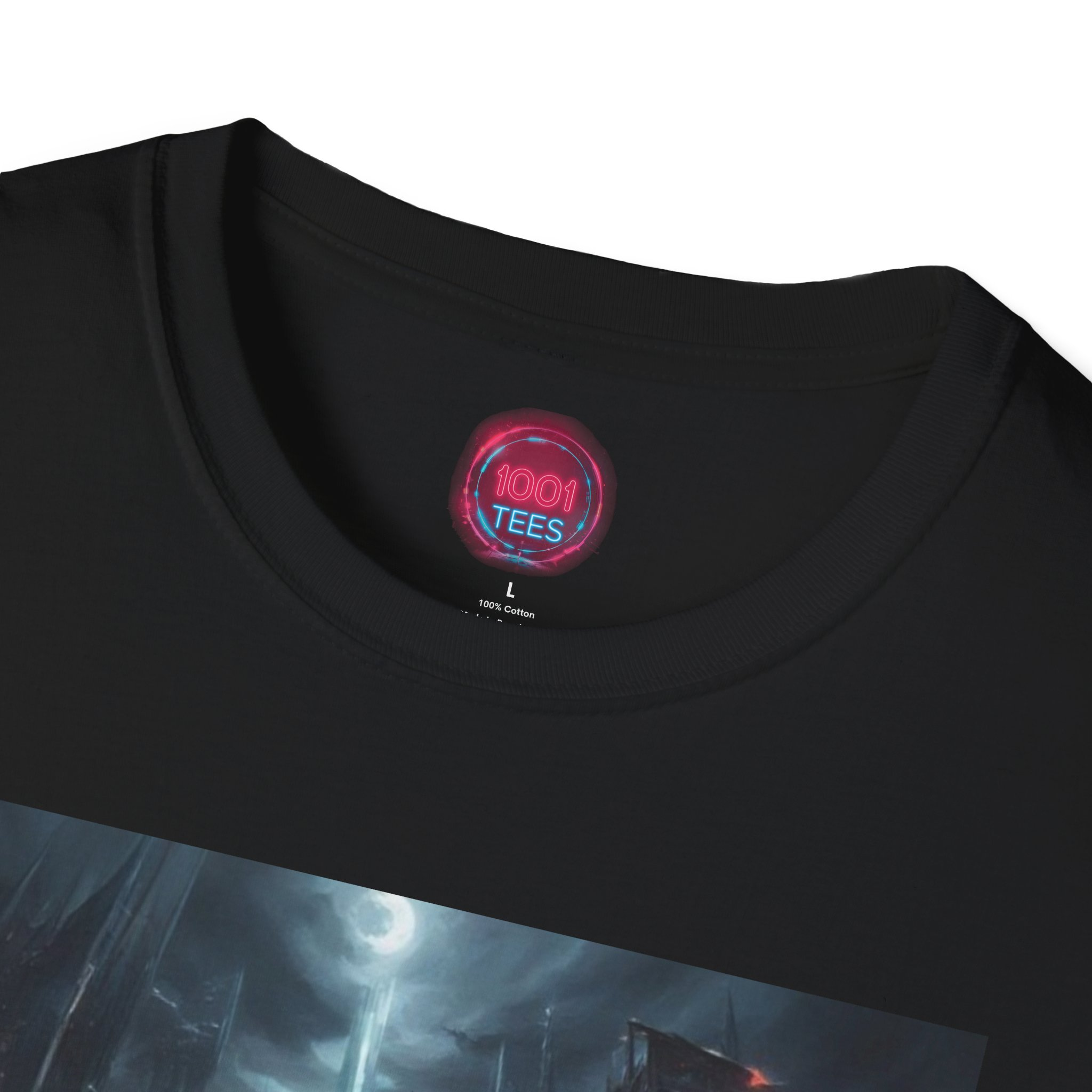 Men's Graphic Tee - Dark Fantasy Design - Image 3