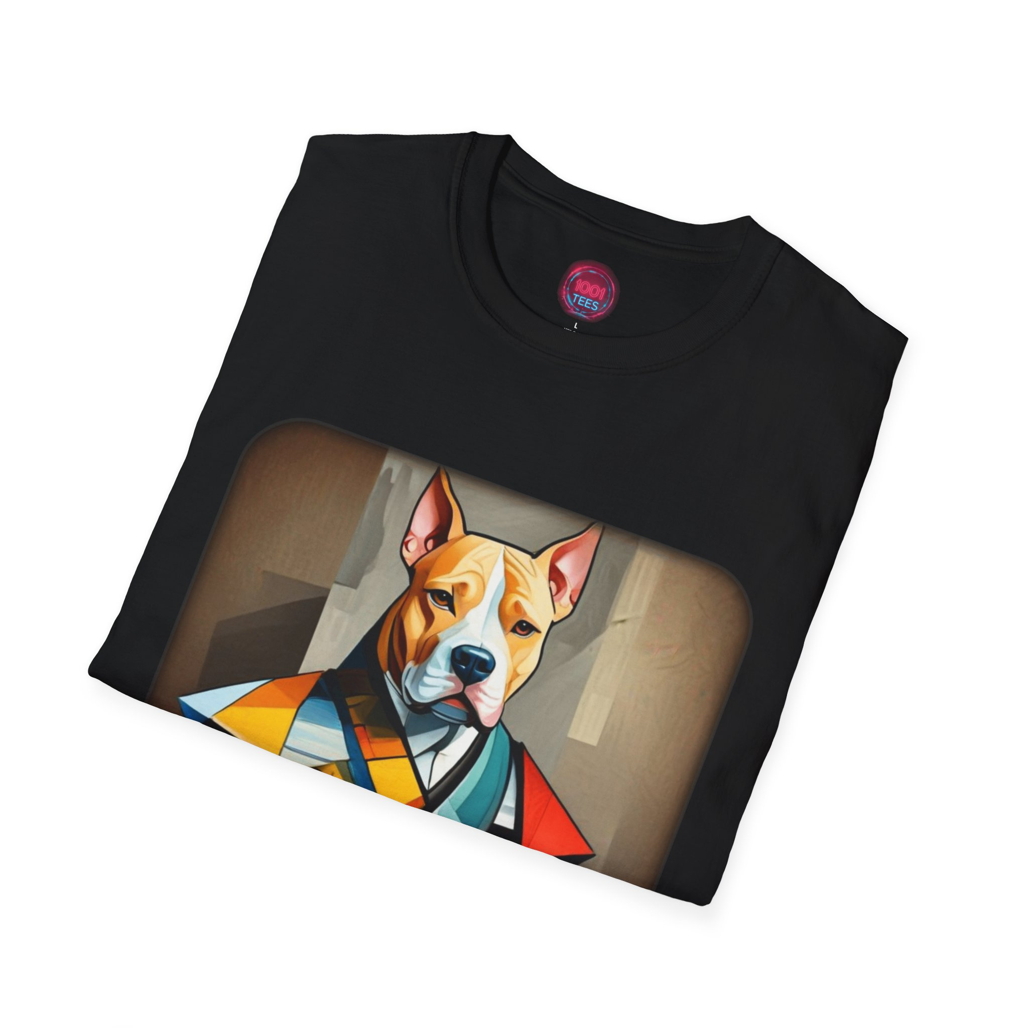 Stylish Dog Art Unisex T-Shirt - Colorful Graphic Tee - Image 4