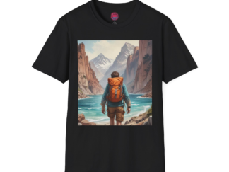 Adventurer's Escape Unisex Softstyle T-Shirt - Explore the Outdoors Design