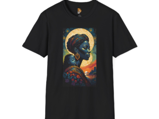 Empowering Black Woman Graphic T-Shirt - Unisex Softstyle Tee for Every Occasion