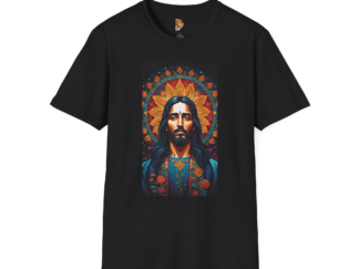 Inspirational Jesus Graphic T-Shirt - Unisex Softstyle Tee