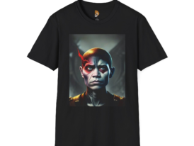 Fierce Hero Graphic – Black Graphic Tee