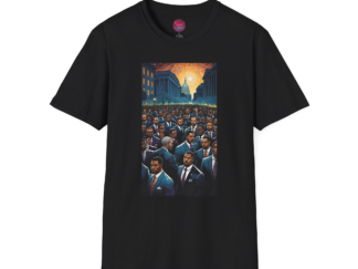 Empowerment Unisex Softstyle T-Shirt - Inspiring Art Design