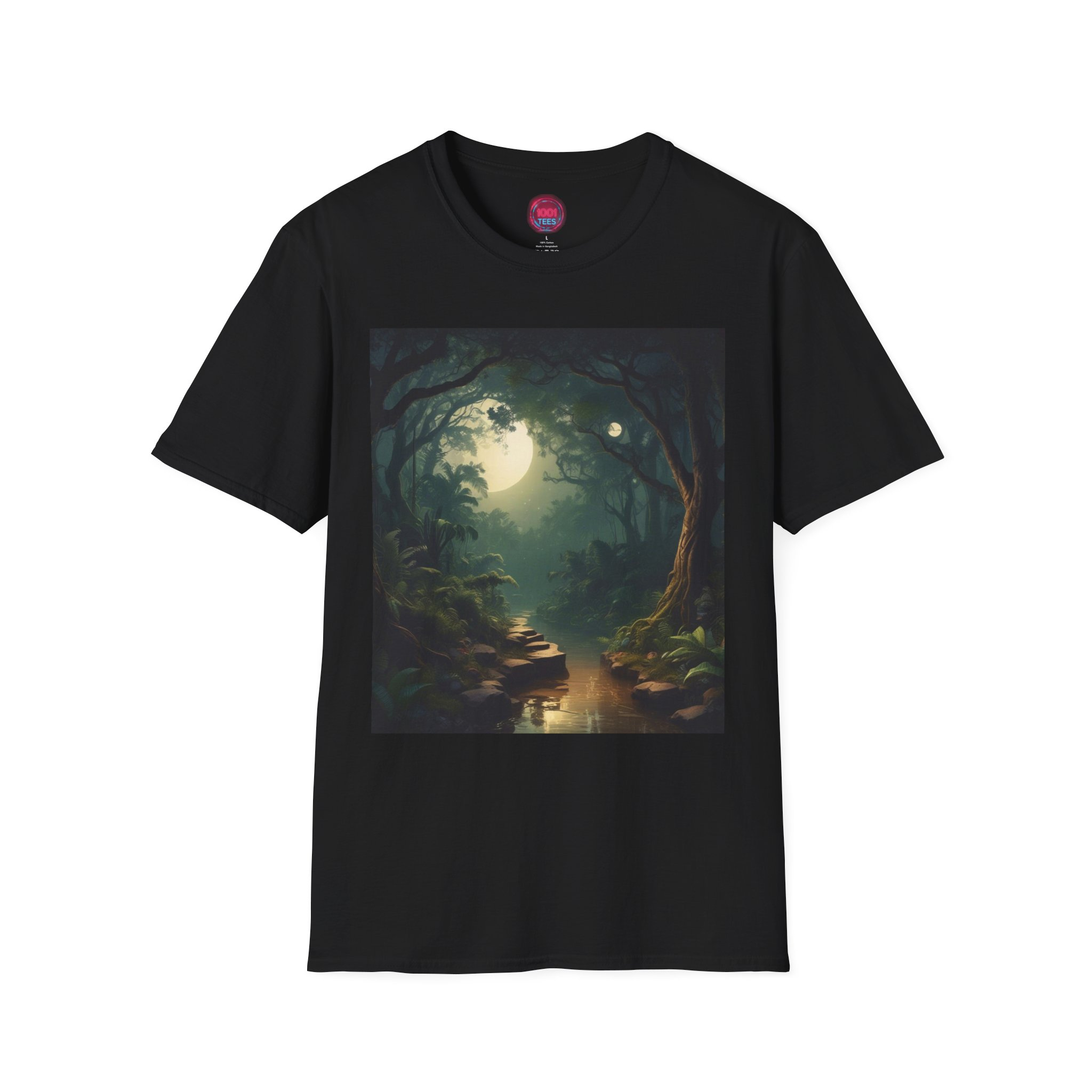Moonlit Jungle Unisex T-Shirt - Nature Lover Gift