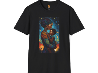 Soulful Motherhood Unisex Softstyle T-Shirt - Vibrant Art Tee