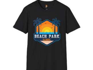 Beach Park Sea and Sunset T-Shirt