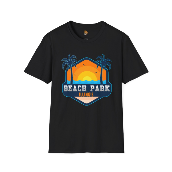 Beach Park Sea and Sunset T-Shirt