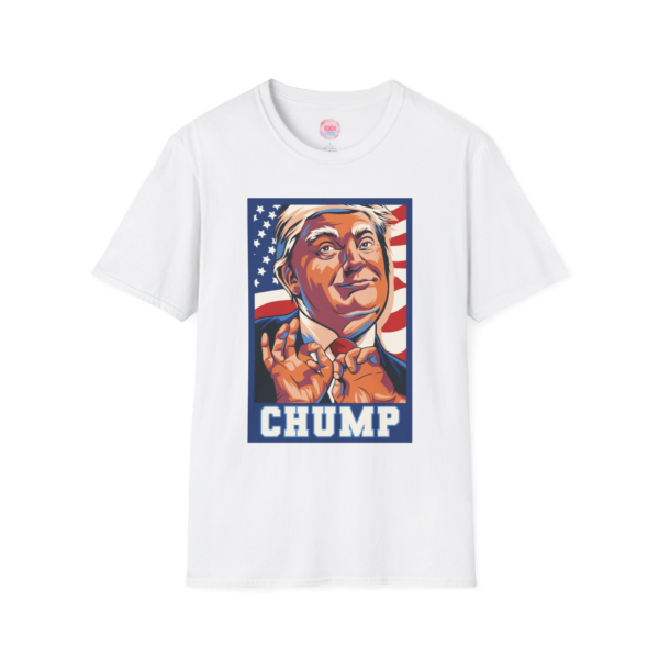 Unisex Softstyle T-Shirt - Bold 'CHUMP' Graphic Tee