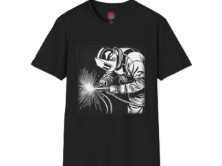 Welding Enthusiast Unisex Softstyle T-Shirt - Cool Graphic Tee for Welders