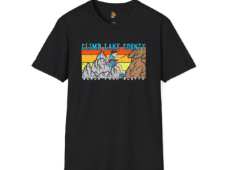 Climb Lake County - Beach Park Bluffs T-Shirt
