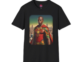 Superhero Unisex Softstyle T-Shirt - Bold Graphic Design for Fans