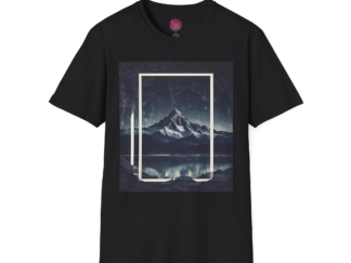 Mountain Reflection Unisex Softstyle T-Shirt