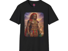 Empowering Warrior Graphic T-Shirt for – Black Graphic Tee
