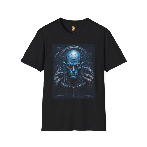 Futuristic Graphic Unisex T-Shirt - Bold Sci-Fi Design